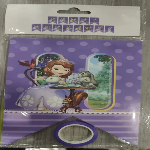 بانر الاميرة صوفيا لعيد الميلاد بعبارة عيد ميلاد سعيد