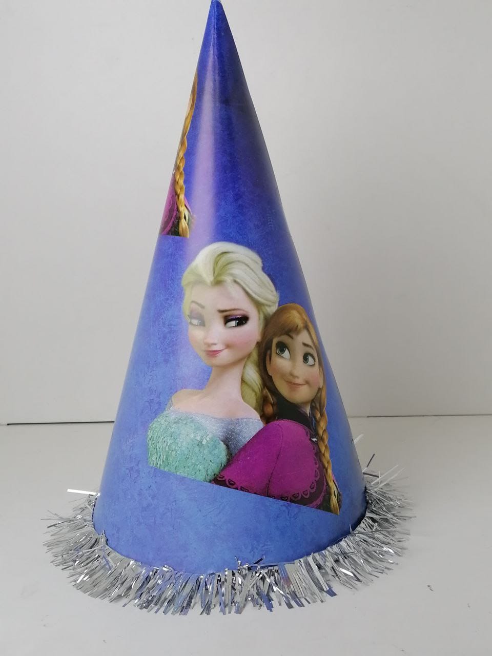 طربوش عيد ميلاد اشكال متنوعة شكل السا وانا لون ازرق