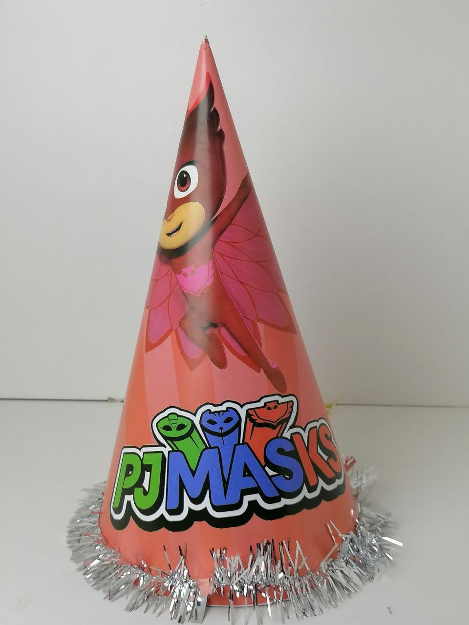 طربوش عيد ميلاد اشكال مختلفه شكل كرتون بي جي ماسك لون احمر في سيلفر