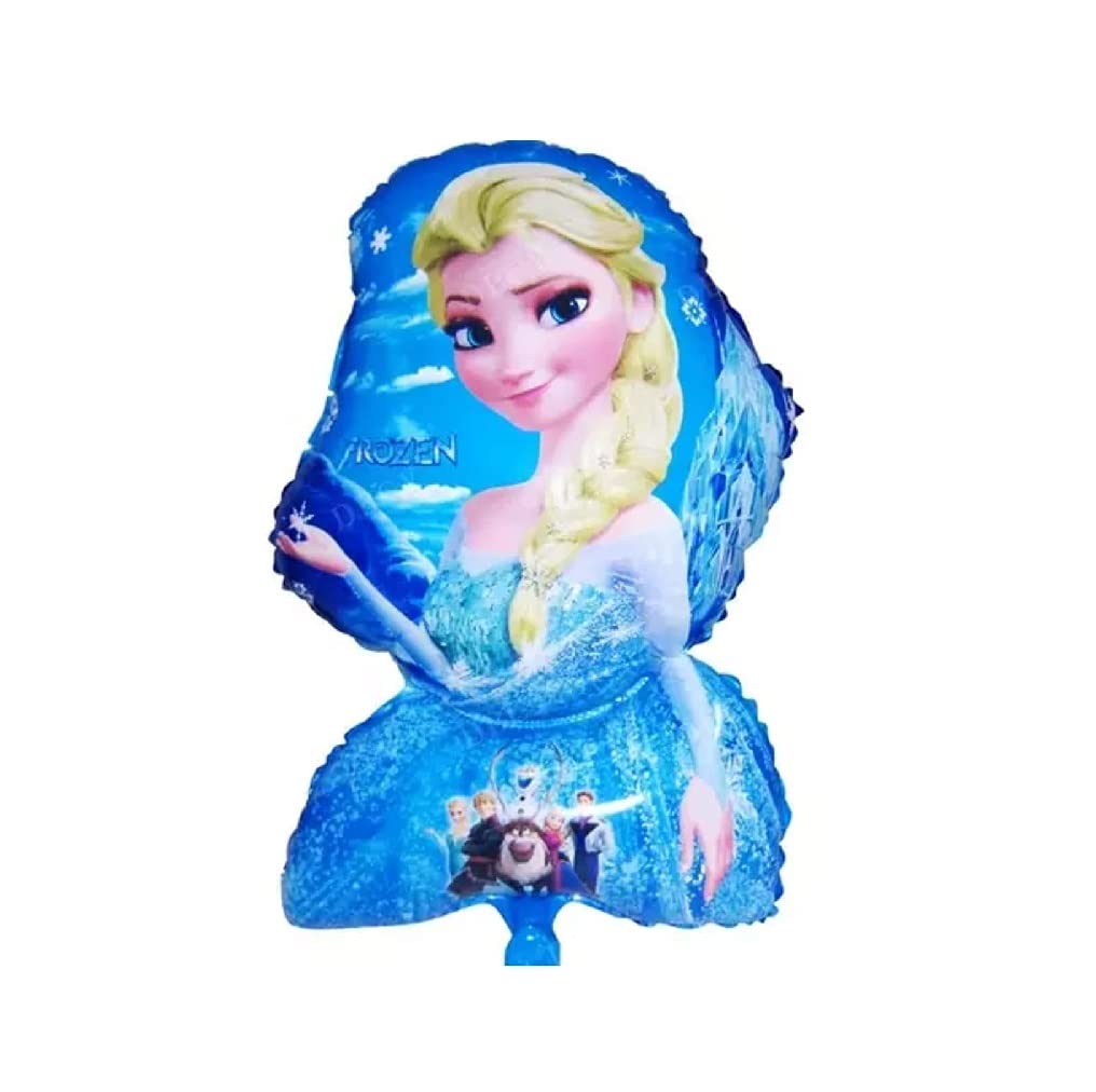 بالونه مجسمه شكل السا من فيلم فروزين لون ازرق خامه ه