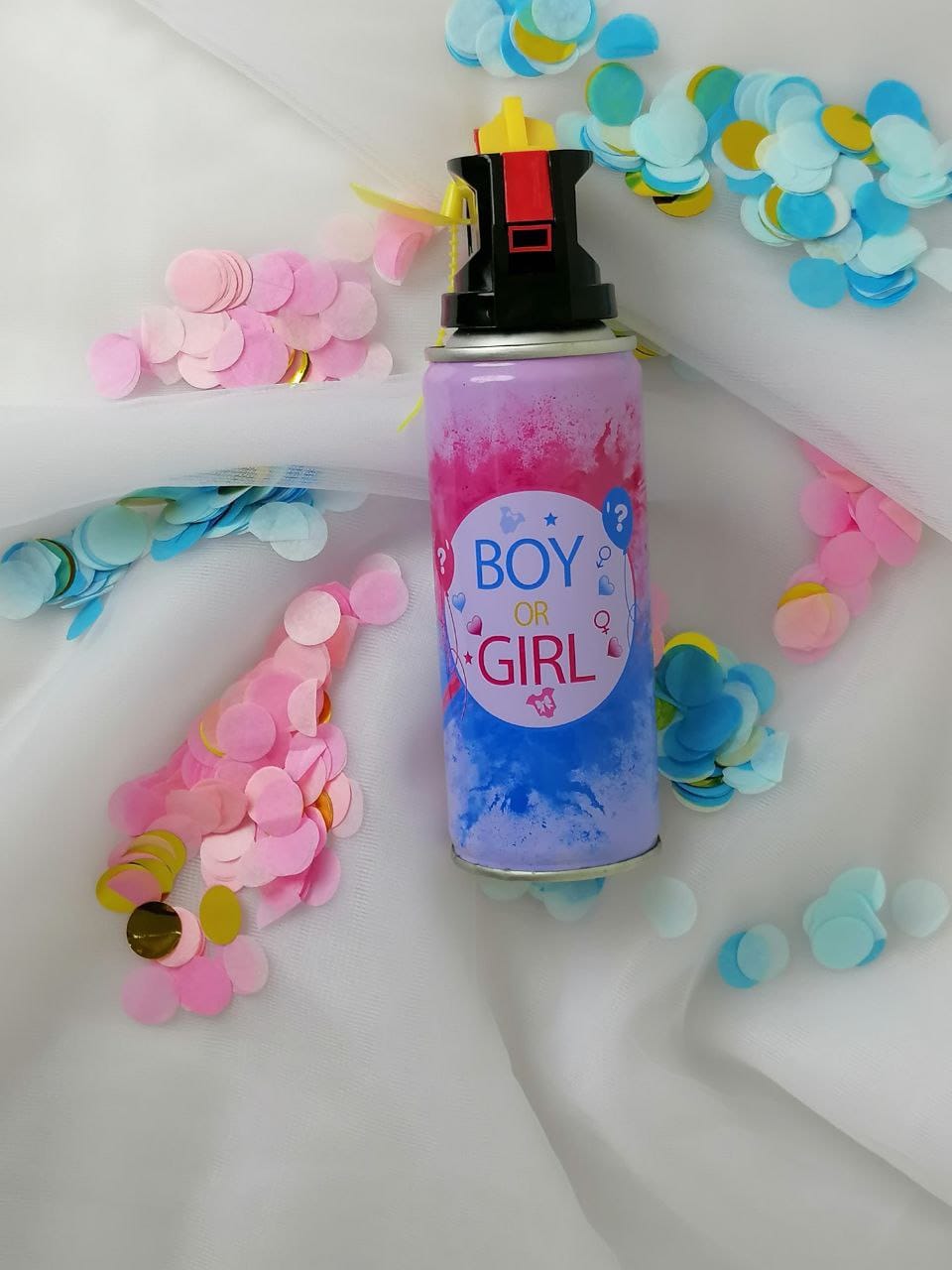 بخاخة طفايه دخان لتحديد نوع الجنين خامة ه