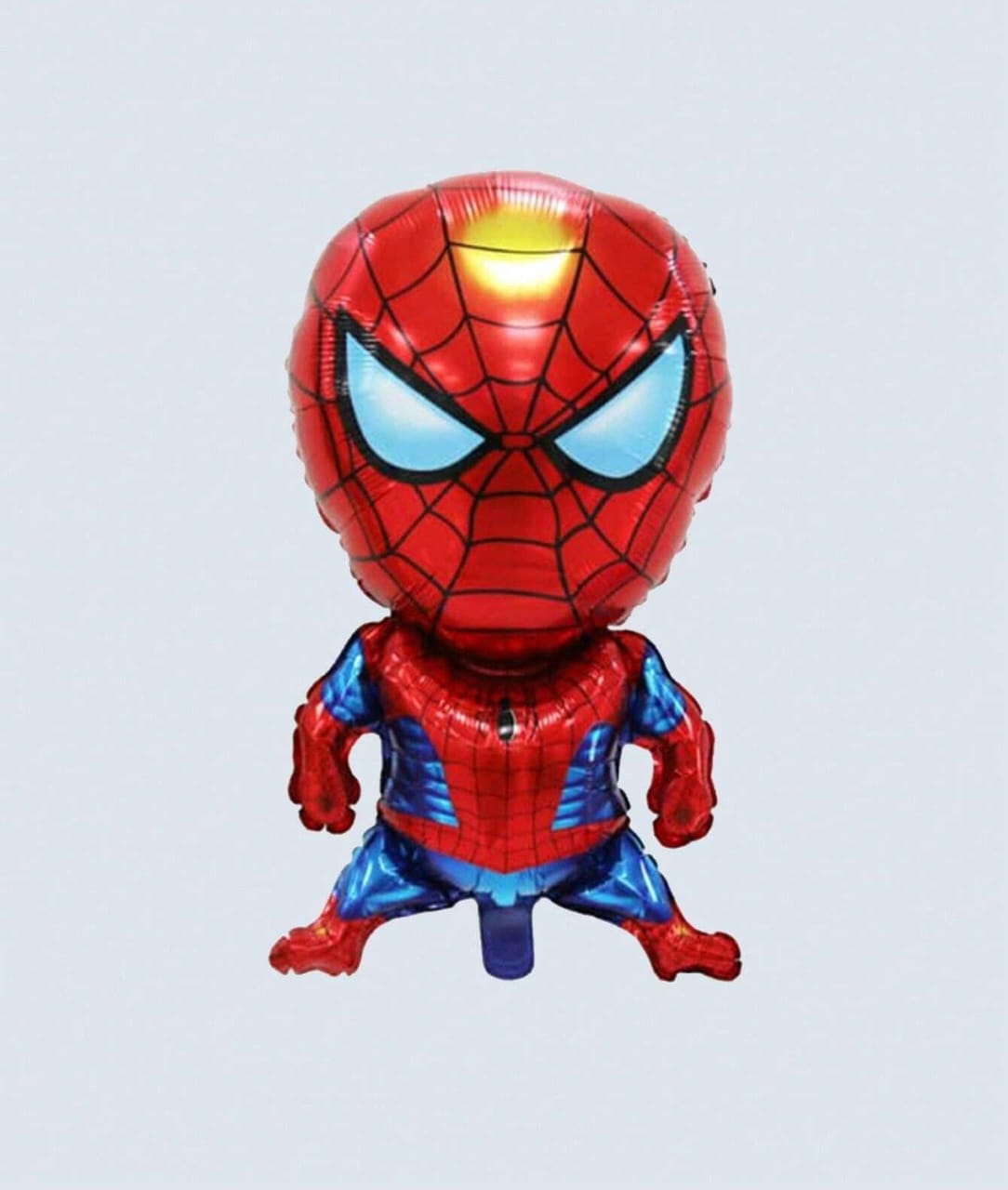 بالونه مجسمه شكل اسببيدر مان لون احمر خامة فويل