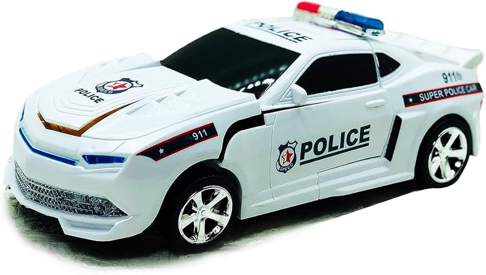 لعبة سيارة اطفال سيارة بوليس مزوده بيرموت تحكم خامه ه