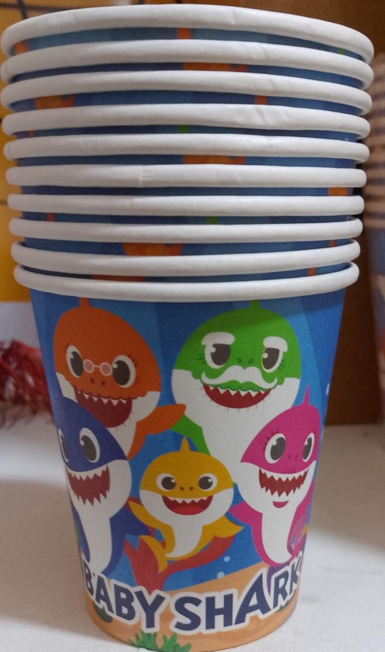 اكواب اشكال ديزني شكل بيبي شارك لون لبنيمكونه من 10 اكواب
