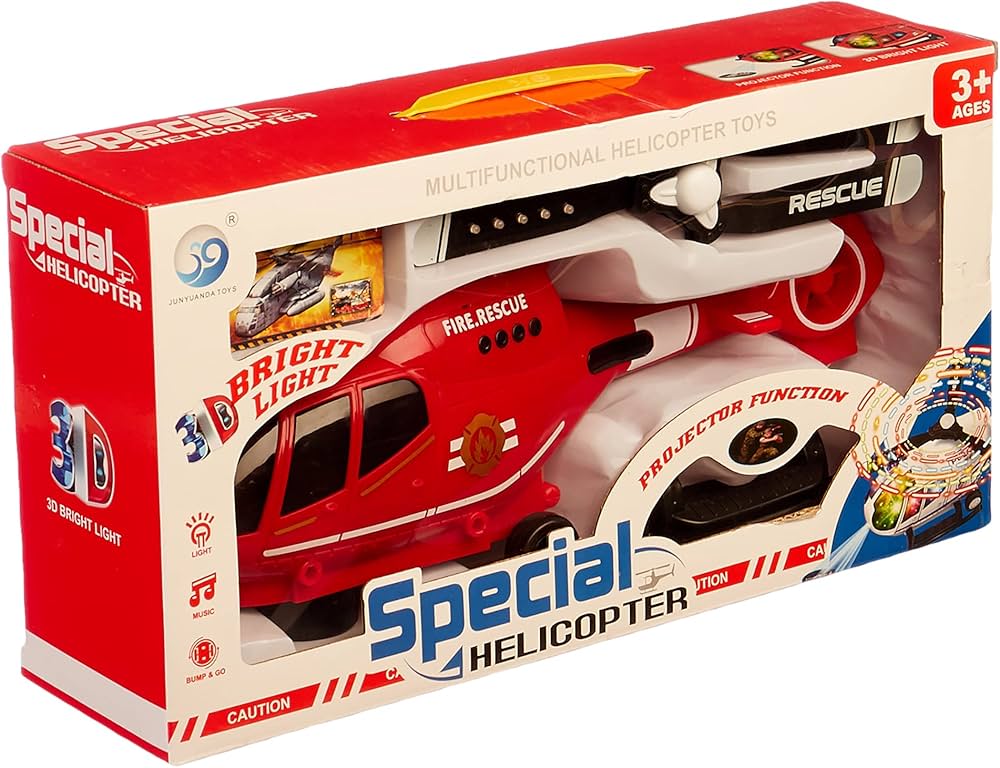 طائره هليكوبتر خامه ه مزوده بريموت تحكم لون احمر