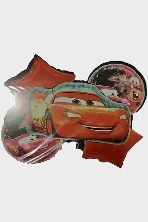 مجموعة بالونات سيارة برق بنزين