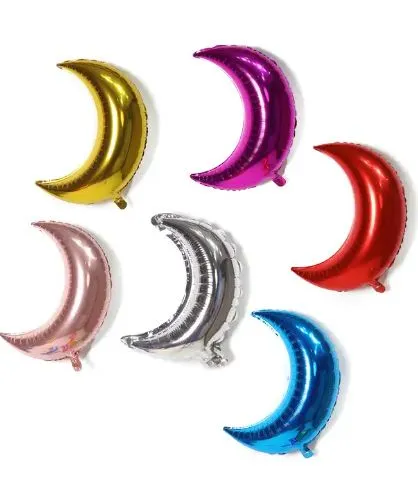 بالونة فويل هيليوم شكل هلال