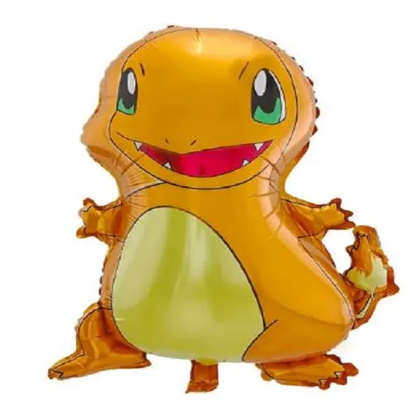 بالونه هيليوم عيد ميلاد شكل بوكيمون تشارمندر بون اصفر