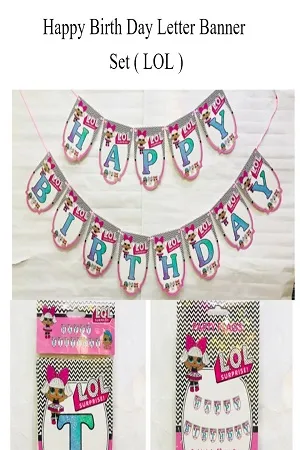 بانر شكل لول عيد ميلاد سعيد لحفلات اعياد ميلاد