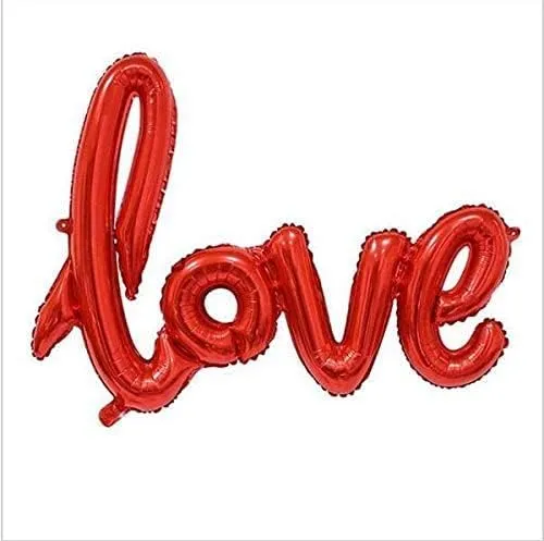 Red Valentine’s Day Foil Helium Balloon