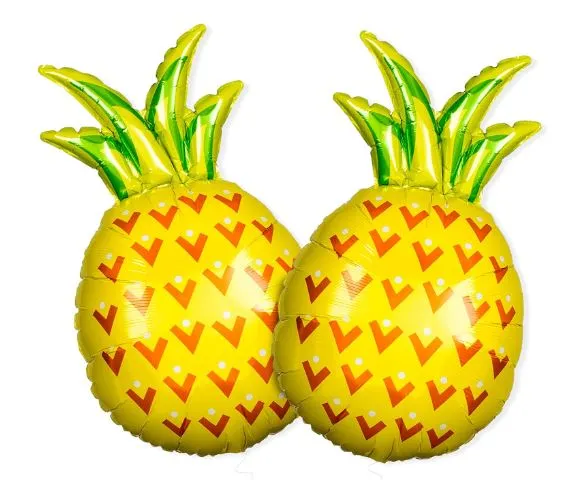 بالونة مجسمة شكل اناناس بالونات فواكه قطعة واحدة
