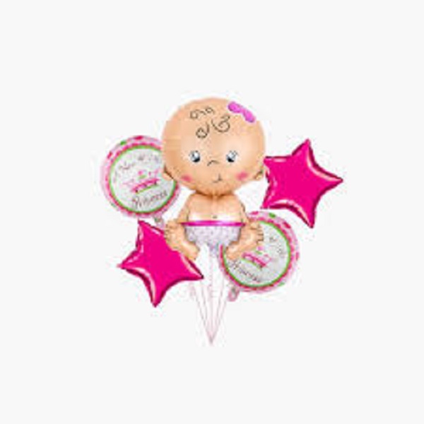 مجموعة بالونات سبوع بنت