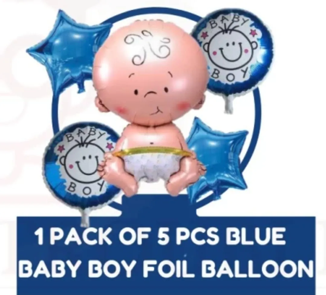 بالونات سبوع ولد baby boy balloons for baby shower party