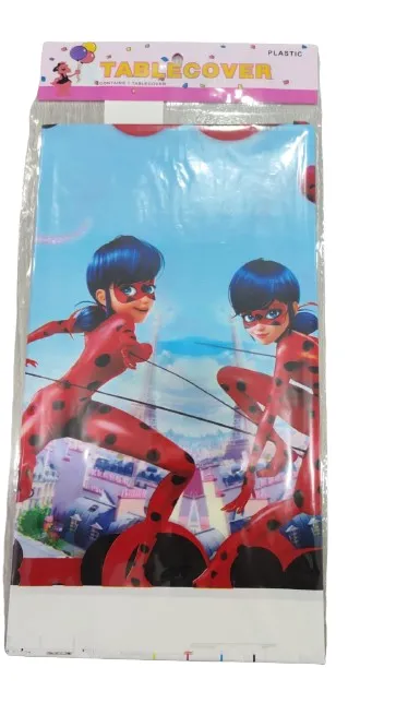 مفرش سفرةميراكولوس الدعسوقة 137 سم* 183 سم miraculous Ladybug table cloth